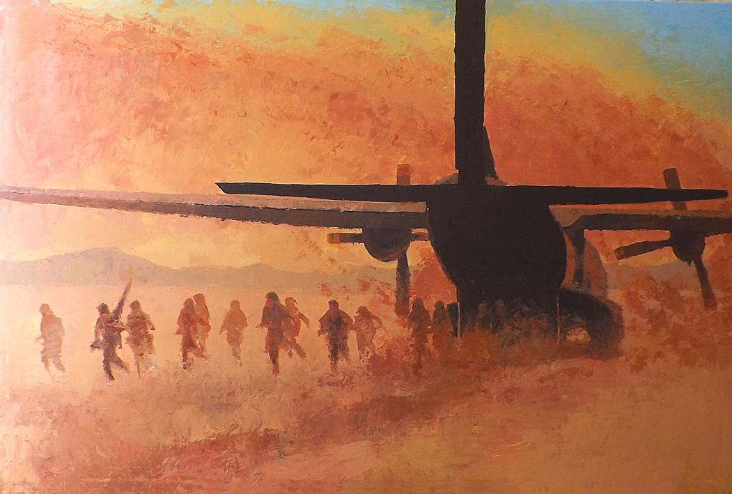 Tchad, posé d'assaut